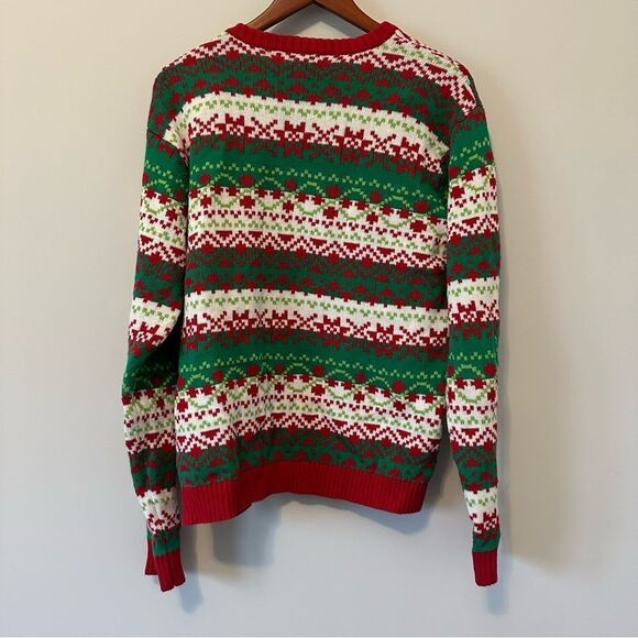 Target 33 Degrees T-Rex Dino Ugly Christmas Sweater - Picture 3 of 4